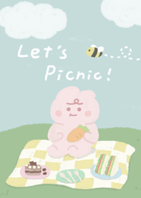 Let's Picnic! -Beige <2025 LET'S DRAW>