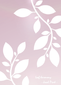 Leaf harmony - Jewel Pink -