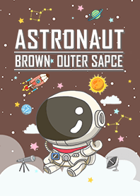 misty cat-Astronaut Brown