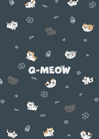 Q-meow2 - dark indigo