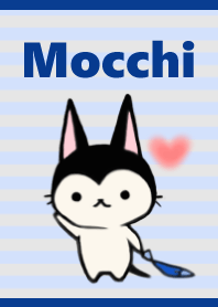 Innocent cat Mocchi -Blue-