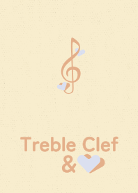 Treble Clef&heart Asahi