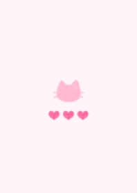 cat&heart.(shocking pink2)