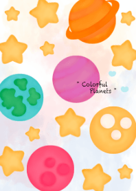 Big colorful planets 11