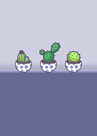 多肉植物-紫藍色(bw3)