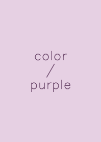 Simple Color : Purple 09 (J)