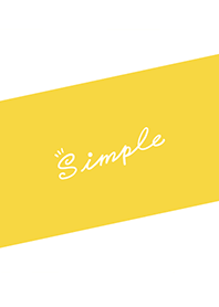 Simple Lines-白.黃