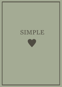 SIMPLE HEART =khaki=