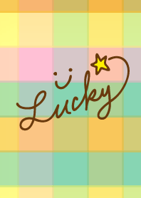 Smile -colorful check 3-