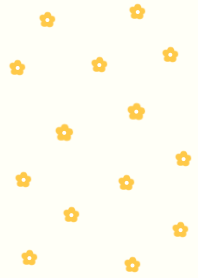 flower pattern(JP)orange