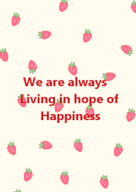 strawberry /beige red