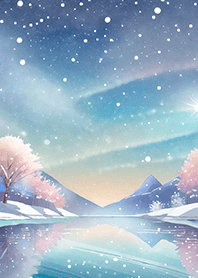 Beautiful real scenery(Wint...