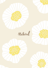 Simple white flowers adult7 from Japan