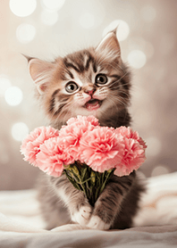 Kittens Bringing Love for Mothers Day