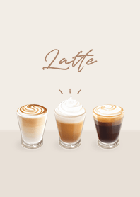 Latte 001 - 04-02 ブラウンベージュ Ver.a