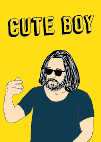 Cute Boy: Colorful Doodle Comic