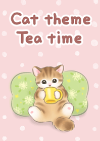 Cat illustration theme 14
