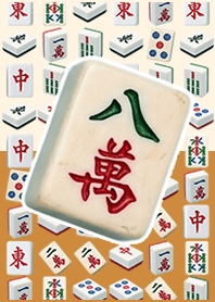 麻將牌 淺棕色