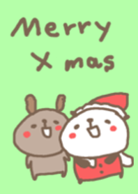 X mas Panda theme!