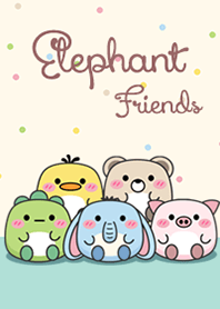Elephant and friends