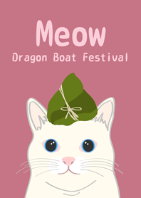 貓咪端午節(玫瑰霧粉)