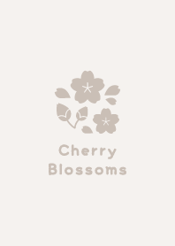 Cherry Blossoms3<Beige>