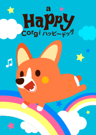 Corgi Rainbow