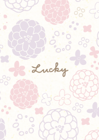 2 colors ball flower22 from Japan