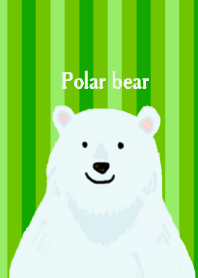 ลายหมีสีขาวสีเขียว ver