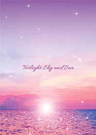 Twilight Sky and Sea
