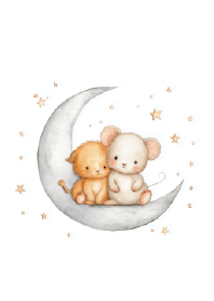 擁抱月亮：療癒時刻