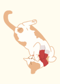 Merry Xmas with lazy cat2023 LET'S DRAW