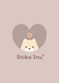 Shiba Inu2 Sunflower [brown]