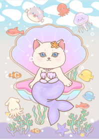 Cat mermaid 8