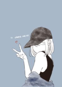 그것은 나에게 쾌활하다.이