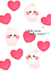 Swans in the forest 13