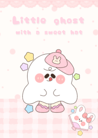Little ghost with a sweet hat