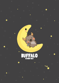 Buffalo Moon Sky Gray