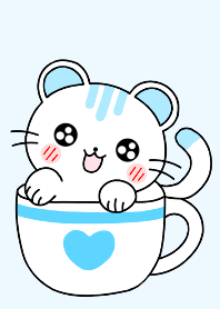 Gato de orelhas redondas (Blue) - 1