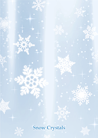 Shine beautifully Snow Crystals