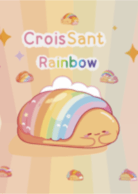 croissant rainbow