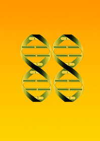遺伝子イエローシンボル
