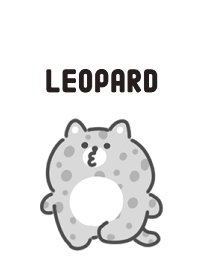 Monochrome leopard theme
