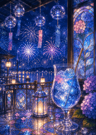 Green Wind Chime Fireworks Soda