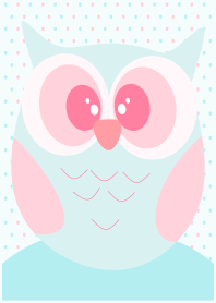 Simple Baby Owls Pastel v.2