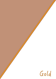 Simple Gold & White No.10