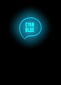 Cyan Blue Neon Theme