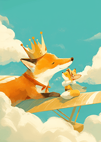 童話の狐狸❤️造飛機