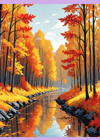 AUTUMN LEAVES-PURPLE2