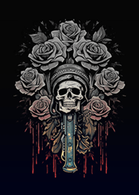 Gun | Rose | Skull
